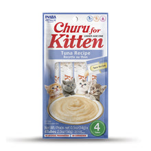 Load image into Gallery viewer, Churu Kitten Tuna 4 stangir