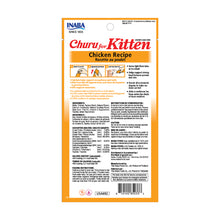 Load image into Gallery viewer, Churu Kitten Chicken 4 stangir
