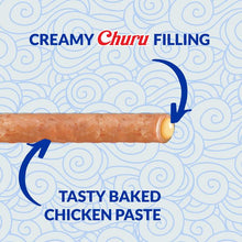 Load image into Gallery viewer, Churu Rolls Chicken/Tuna wraps 4 stangir
