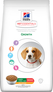 Fóður Vet Essentials Canine Puppy Medium 8 kg.