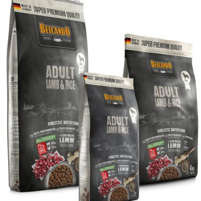 Fóður Belcando Lamb & Rice 12,5kg.