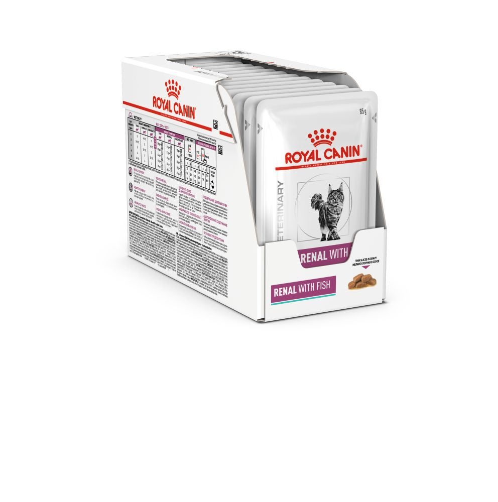 Fóður RC Renal Feline Fish wet 85 gr.