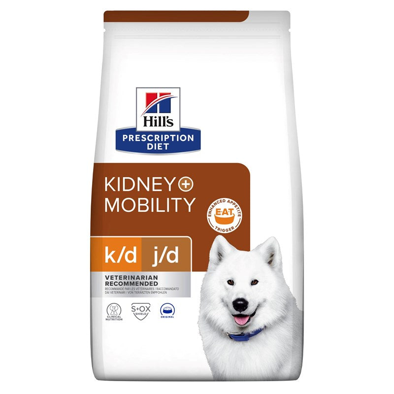 Fóður Prescription Diet, Canine k/d+mobil. 4 kg.