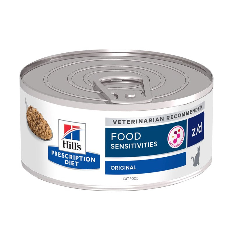 Fóður Prescr. Diet, Fe. z/d Ultra Allergen Free 156 gr. dós