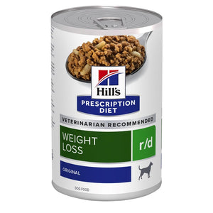 Fóður Prescription Diet, Canine r/d 350 g dósir