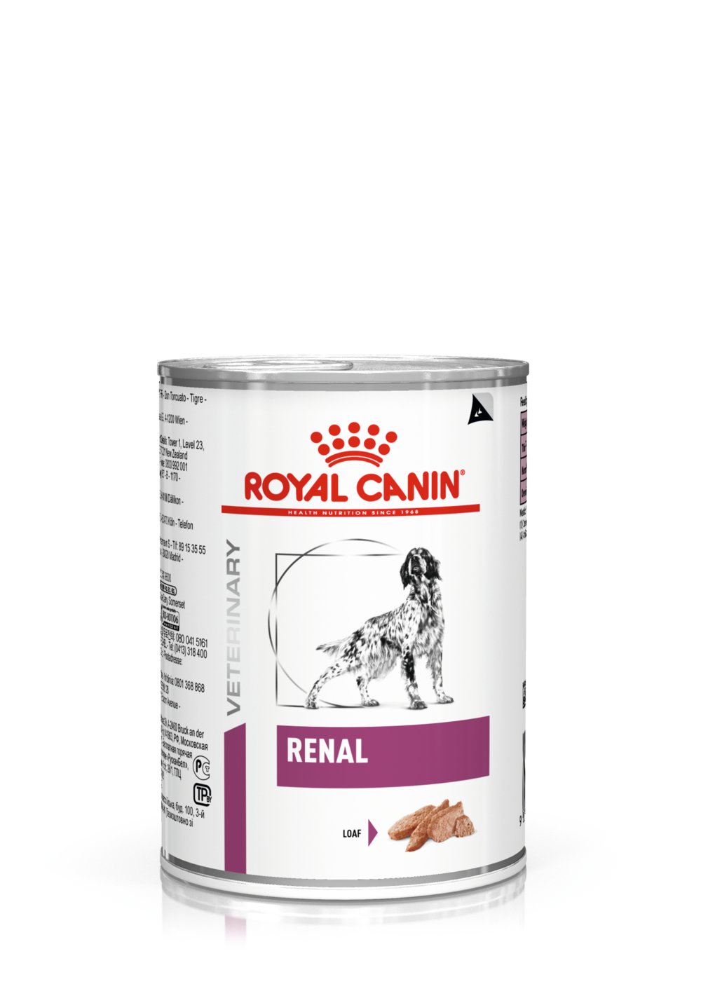 Fóður RC Renal Dog dósir 410 gr.