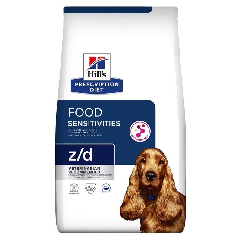 Fóður Prescription Diet Ca z/d Allergy & Skin Care 10 kg