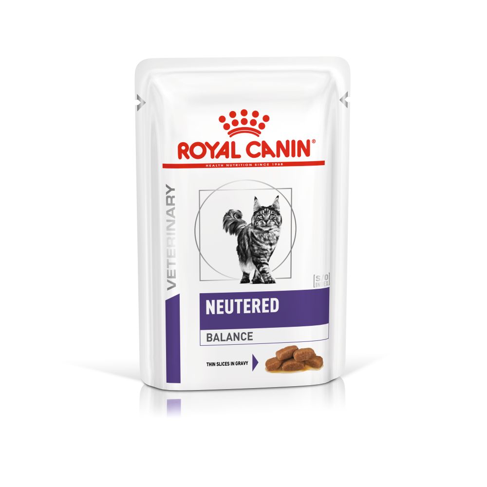 Fóður RC Neutered Fe. Satiety Balance 85 gr. pokar
